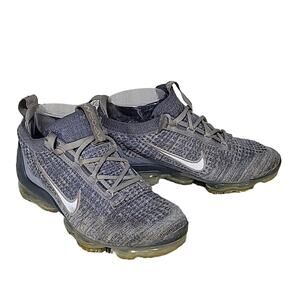 Nike Air VaporMax GS Grey Sneakers, Kids Size 4 Youth, Womens 5.5